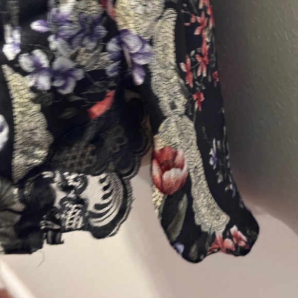 Vintage Victoria’s Secret Floral Lace trim Chemise Nightie Sleepwear Size M - Picture 12 of 13